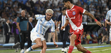 Der »Bicho« sticht: Racing de Avellaneda gegen Argentinos Junior...