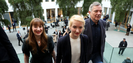 Berlin, Gebäude der Bundespressekonferenz am 24. Februar: Heidi ...