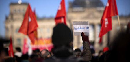 Friedenskundgebung am 18. März 2025 vor dem Bundestag