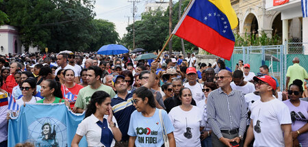Wider den US-Imperialismus: Protest in Havanna am Sonnabend Wider den US-Imperialismus: Protest in Havanna am Sonnabend