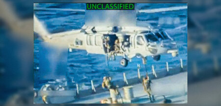 Rambos auf Kaperfahrt: Ein Video zeigt den Überfall von US-Solda... Rambos auf Kaperfahrt: Ein Video zeigt den Überfall von US-Solda...