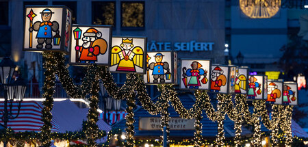 Hier gilt das Konzept »Nette Toilette«: Christkindlesmarkt Hier gilt das Konzept »Nette Toilette«: Christkindlesmarkt