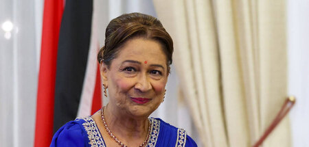 Expertin für Benimmregeln nach Washingtoner Art: Kamla Persad-Bi... Expertin für Benimmregeln nach Washingtoner Art: Kamla Persad-Bi...