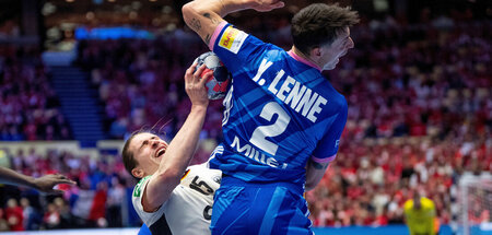 Deutsch-französische Freundschaft: Juri Knorr (l.) und Yanis Len... Deutsch-französische Freundschaft: Juri Knorr (l.) und Yanis Len...