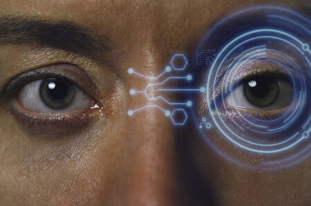 Bis hin zum Irisscan können biometrische Daten Menschen identifi... Bis hin zum Irisscan können biometrische Daten Menschen identifi...