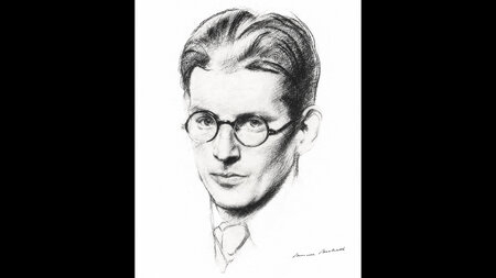 »Portrait of the Artist as a young Man« – Federzeichnung Beckett... »Portrait of the Artist as a young Man« – Federzeichnung Beckett...