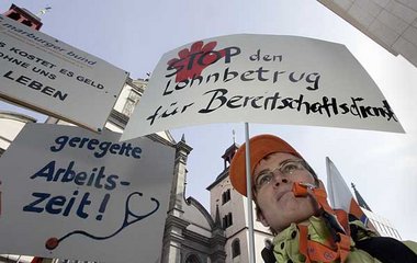 Kundgebung des Marburger Bundes in K&amp;ouml;ln, M&amp;auml;rz
...