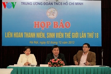 Pressekonferenz der vietnamesischen Delegation