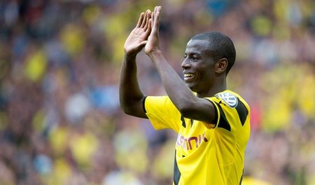 Der BVB-Stürmer Adrian Ramos