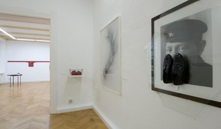 Ein Blick in die dritte Ausstellung für Lidice in der Galerie vo...