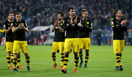 Klatsche beklatschen: Für den von Mats Hummels angeführten BVB b...