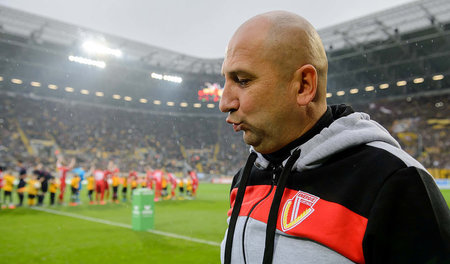 Ende einer Siegesserie: Vasile Miriuta, der Trainer von FC Energ...