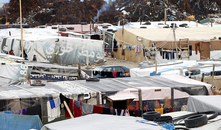 Flüchtlingscamp im Libanon (6. Januar 2016)