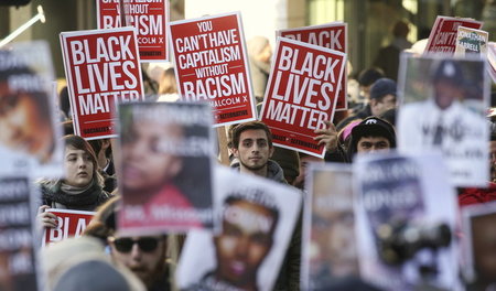 Demonstration von »Black Lives Matter« am 27. November 2015 in S...