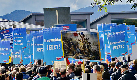 Die AfD steht neben einem rabiat prokapitalistischen Kurs vor al...