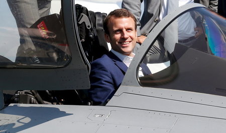 Im Dienst der Monopole: Emmanuel Macron, damals noch französisch...