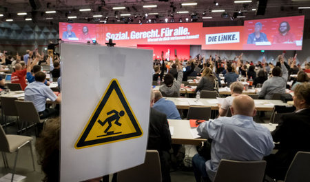 Gefahrenstelle Parteitag? Auf der Linke-Delegiertenkonferenz in ...