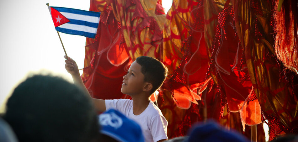 Maidemonstration in Havanna